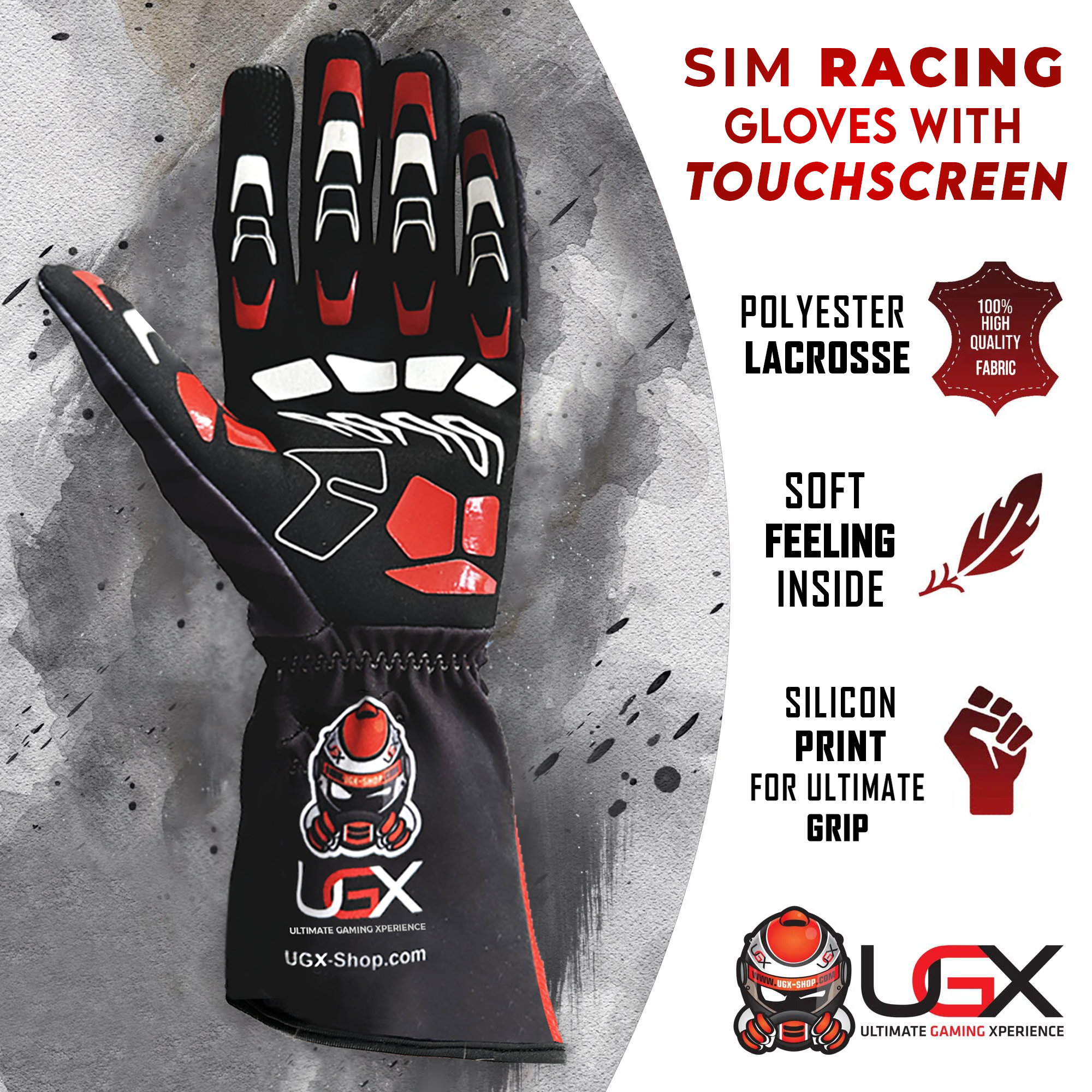Sim Racing Gloves 