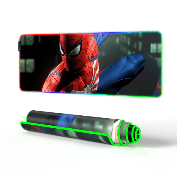 Spiderman XXL RGB Gaming Mouse Mat